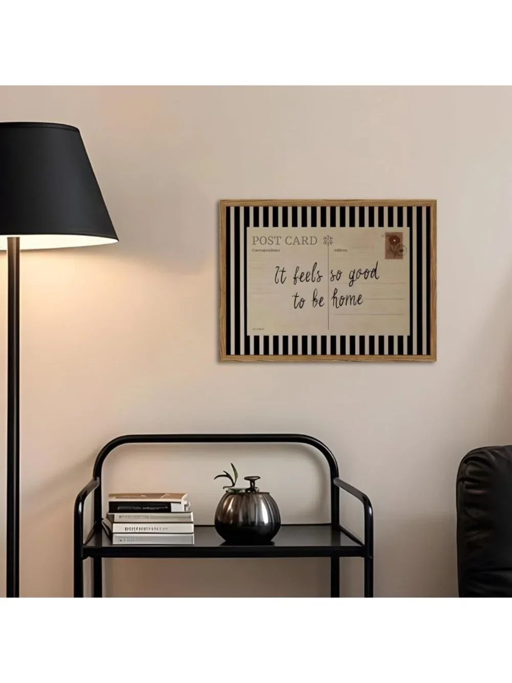 Vintage Inspirational Quote Wall Art - Minimalist Canvas Decor for Home, 24x16